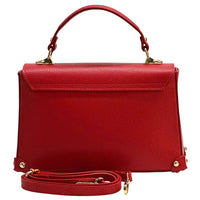 Adriana Italian Leather Structured Handbag - Leather Italiano