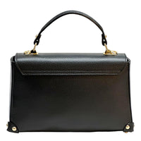Adriana Italian Leather Structured Handbag - Leather Italiano