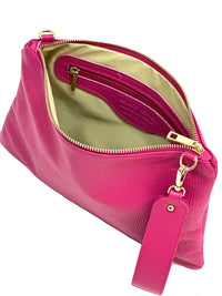 Alba Italian Leather Pochette - Leather Italiano