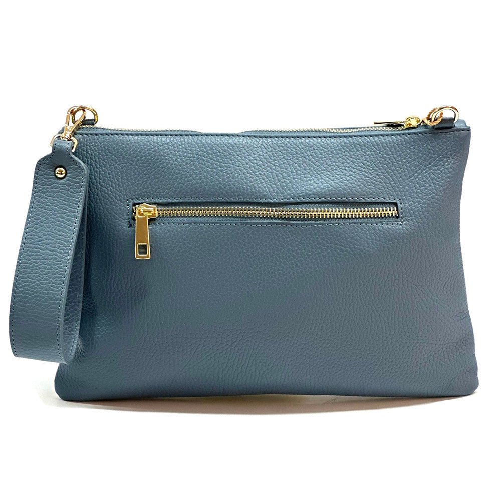 Alba Italian Leather Pochette - Leather Italiano