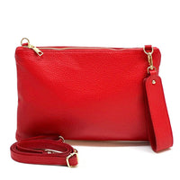 Alba Italian Leather Pochette - Leather Italiano