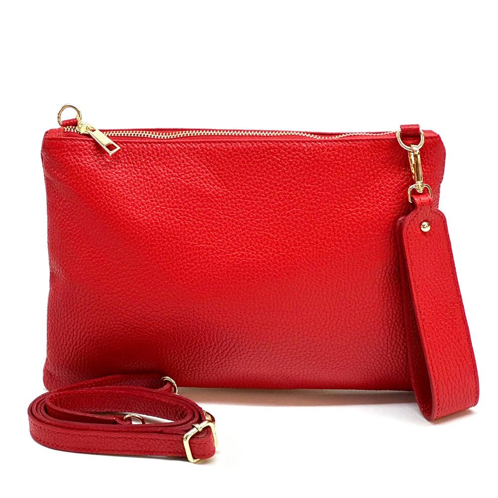 Alba Italian Leather Pochette - Leather Italiano