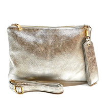 Alba Italian Leather Pochette - Leather Italiano