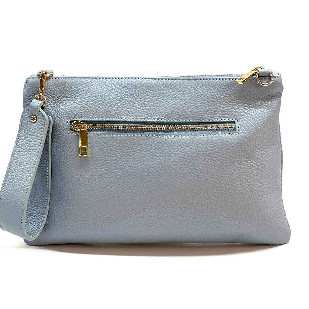 Alba Italian Leather Pochette - Leather Italiano