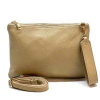 Alba Italian Leather Pochette - Leather Italiano