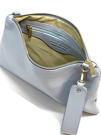 Alba Italian Leather Pochette - Leather Italiano