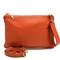 Alba Italian Leather Pochette - Leather Italiano