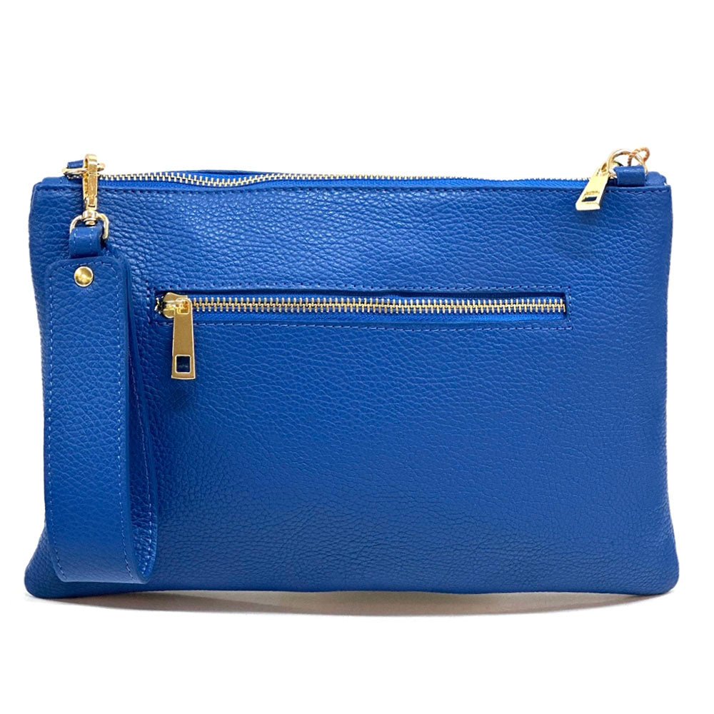 Alba Italian Leather Pochette - Leather Italiano