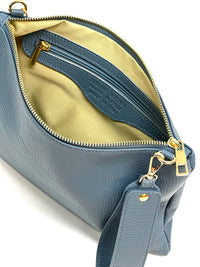Alba Italian Leather Pochette - Leather Italiano