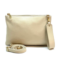 Alba Italian Leather Pochette - Leather Italiano