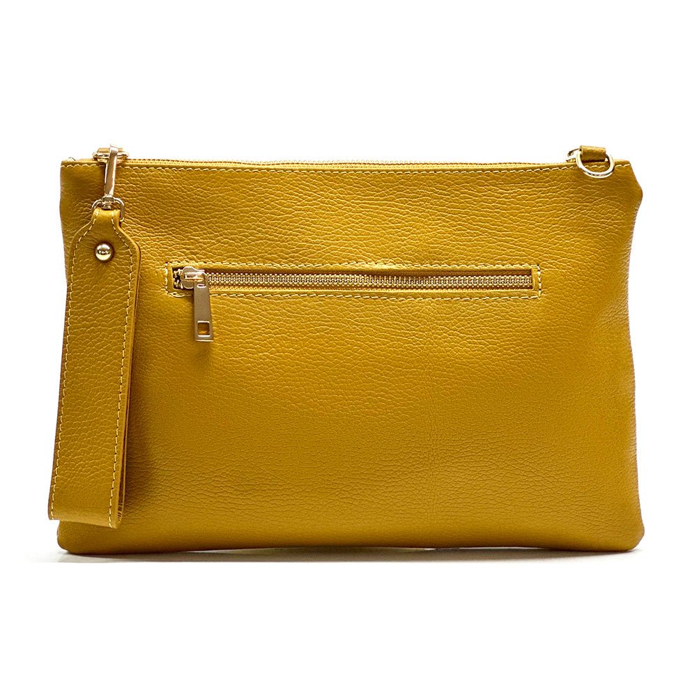 Alba Italian Leather Pochette - Leather Italiano
