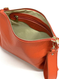 Alba Italian Leather Pochette - Leather Italiano