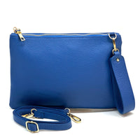 Alba Italian Leather Pochette - Leather Italiano