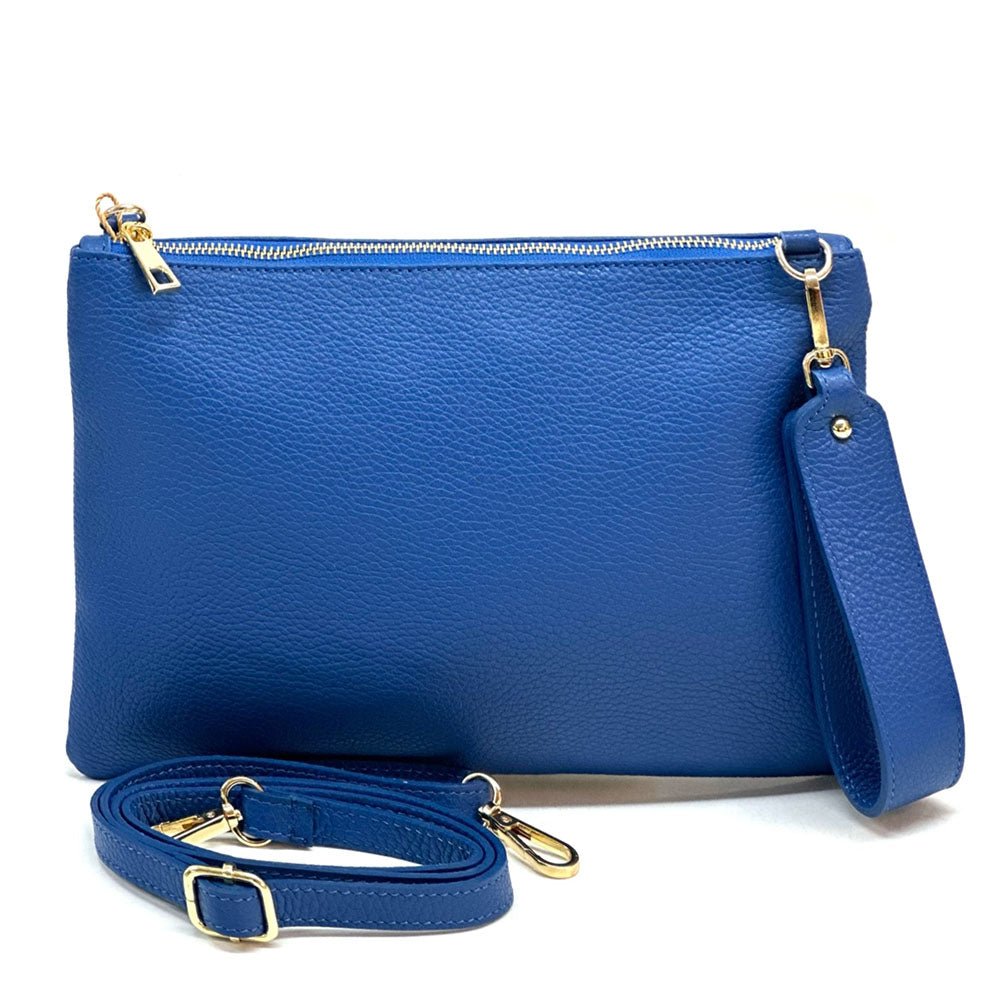Alba Italian Leather Pochette - Leather Italiano