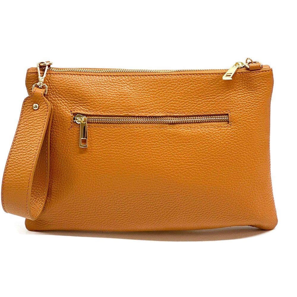 Alba Italian Leather Pochette - Leather Italiano