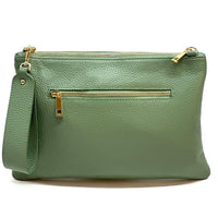 Alba Italian Leather Pochette - Leather Italiano