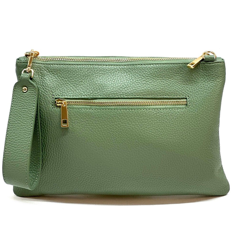 Alba Italian Leather Pochette - Leather Italiano