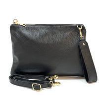 Alba Italian Leather Pochette - Leather Italiano