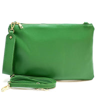 Alba Italian Leather Pochette - Leather Italiano