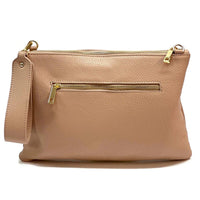 Alba Italian Leather Pochette - Leather Italiano