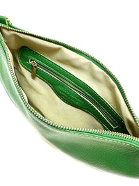 Alba Italian Leather Pochette - Leather Italiano