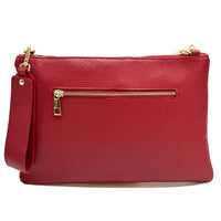 Alba Italian Leather Pochette - Leather Italiano