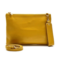 Alba Italian Leather Pochette - Leather Italiano