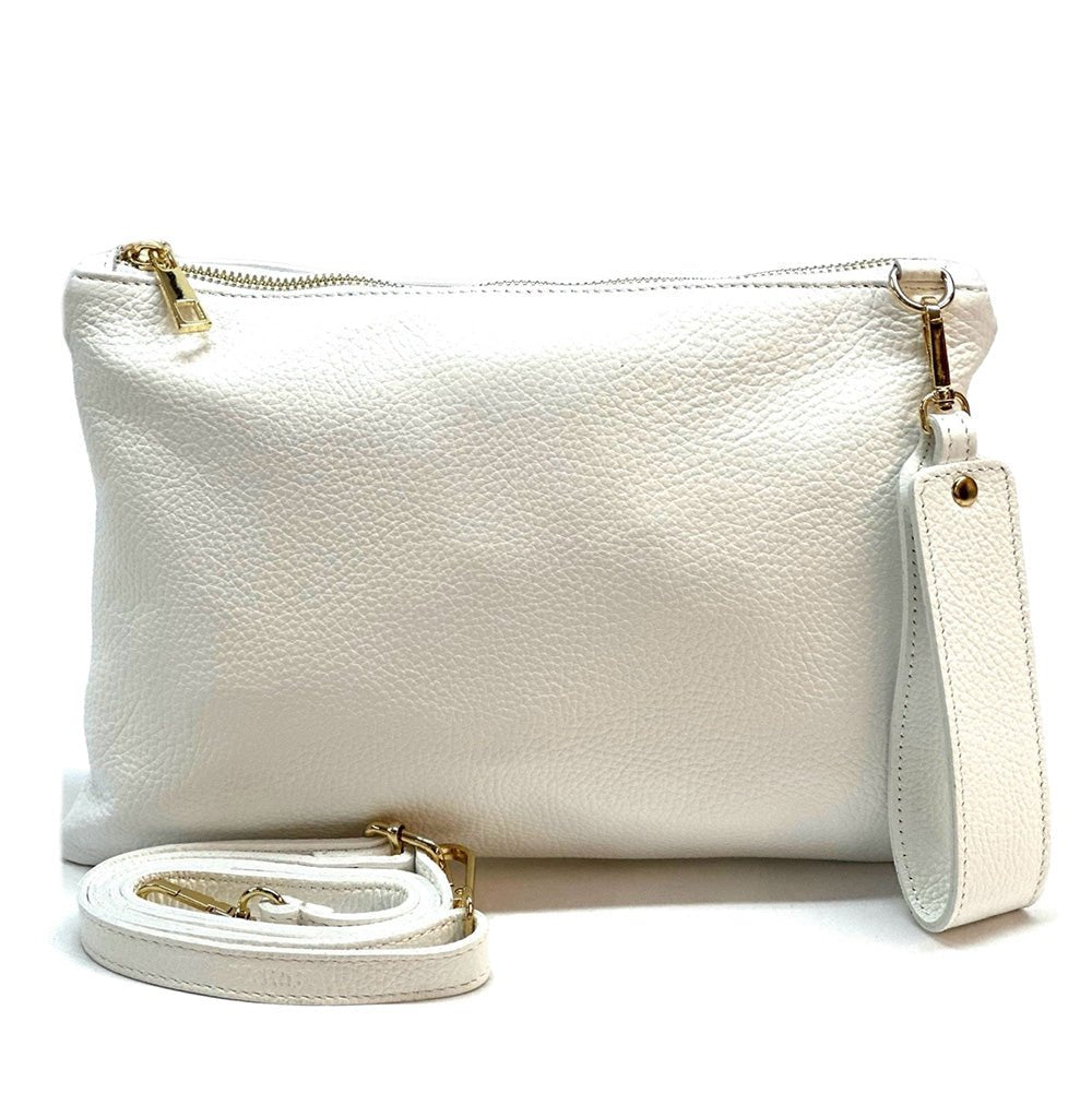 Alba Italian Leather Pochette - Leather Italiano