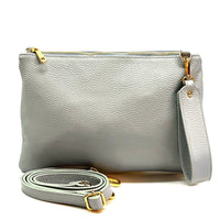 Alba Italian Leather Pochette - Leather Italiano