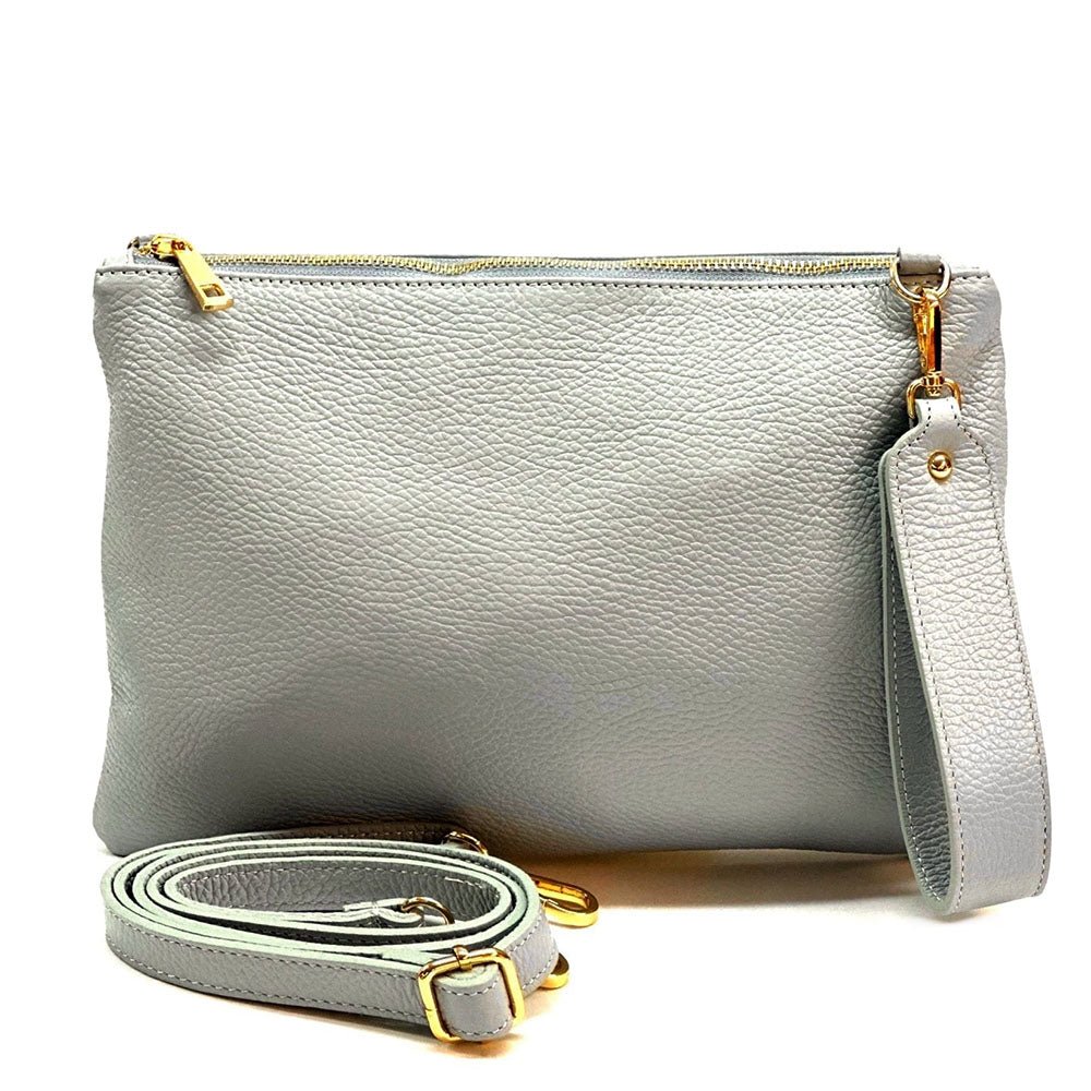 Alba Italian Leather Pochette - Leather Italiano