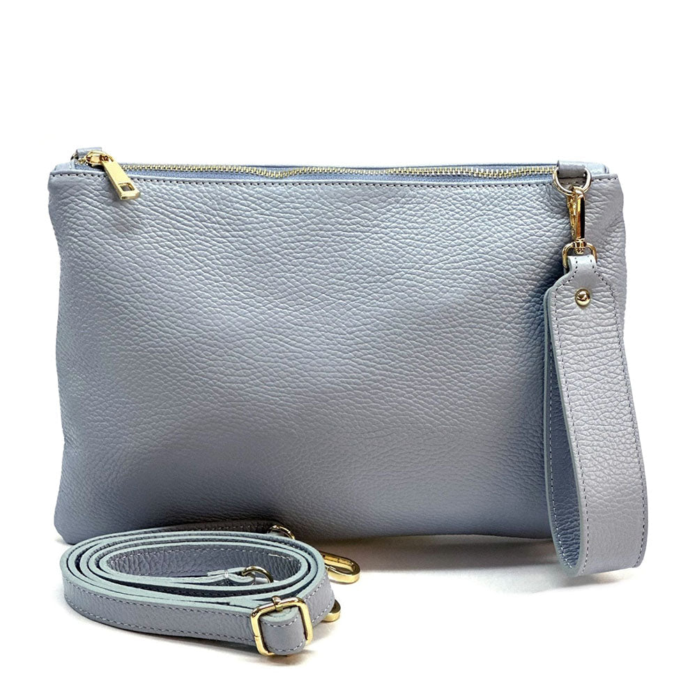 Alba Italian Leather Pochette - Leather Italiano