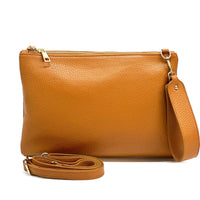 Alba Italian Leather Pochette - Leather Italiano