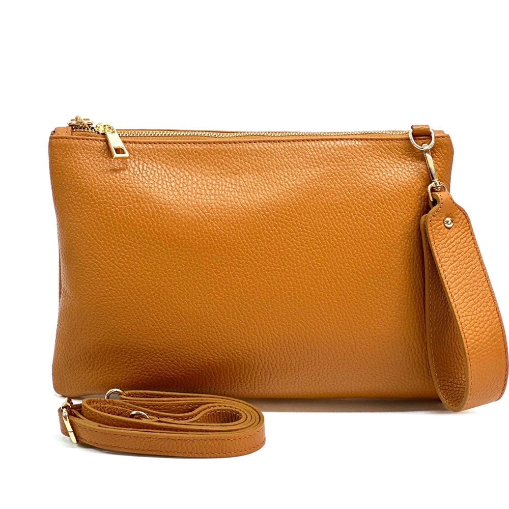 Alba Italian Leather Pochette - Leather Italiano