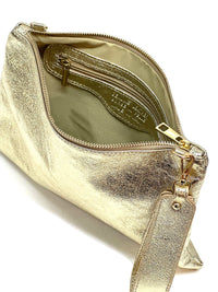 Alba Italian Leather Pochette - Leather Italiano