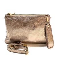 Alba Italian Leather Pochette - Leather Italiano