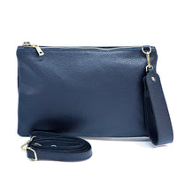 Alba Italian Leather Pochette - Leather Italiano