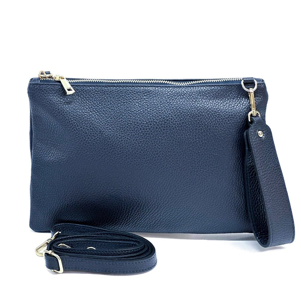 Alba Italian Leather Pochette - Leather Italiano
