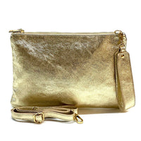 Alba Italian Leather Pochette - Leather Italiano