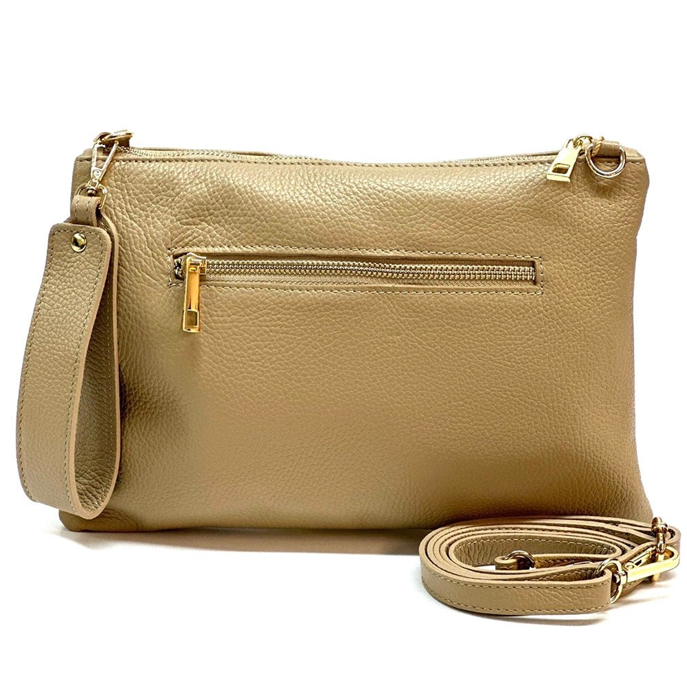 Alba Italian Leather Pochette - Leather Italiano