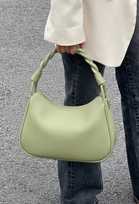 Alina Italian Leather Hobo Bag - Leather Italiano