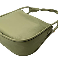Alina Italian Leather Hobo Bag - Leather Italiano
