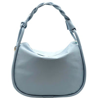 Alina Italian Leather Hobo Bag - Leather Italiano