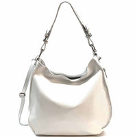 Amica Italian Leather Shoulder Bag – Elegant Everyday Bag for Women - Leather Italiano