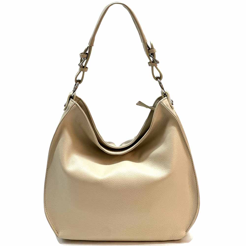 Amica Italian Leather Shoulder Bag – Elegant Everyday Bag for Women - Leather Italiano