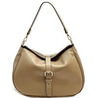 Ardea Cow Leather Shoulder Bag - Leather Italiano
