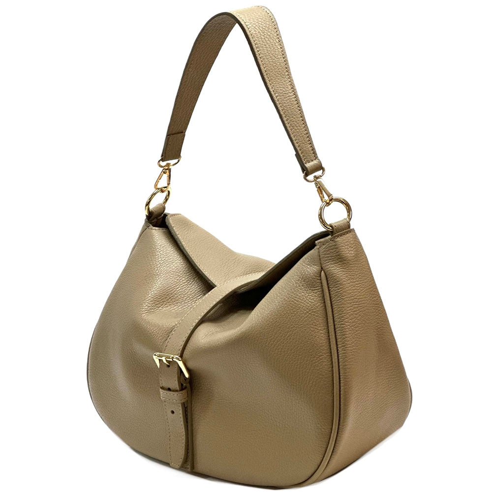 Ardea Cow Leather Shoulder Bag - Leather Italiano