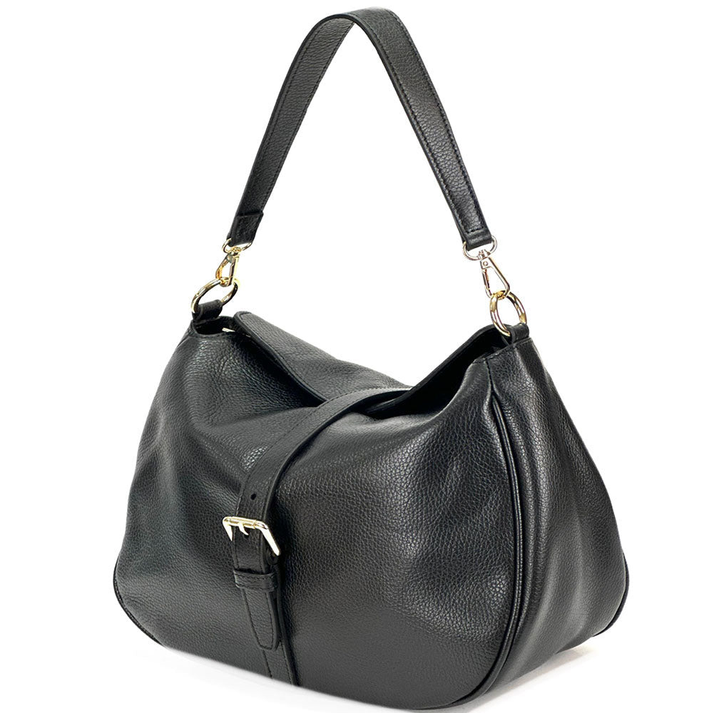 Ardea Cow Leather Shoulder Bag - Leather Italiano