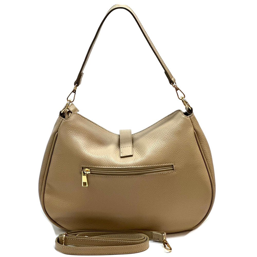 Ardea Cow Leather Shoulder Bag - Leather Italiano