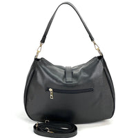 Ardea Cow Leather Shoulder Bag - Leather Italiano
