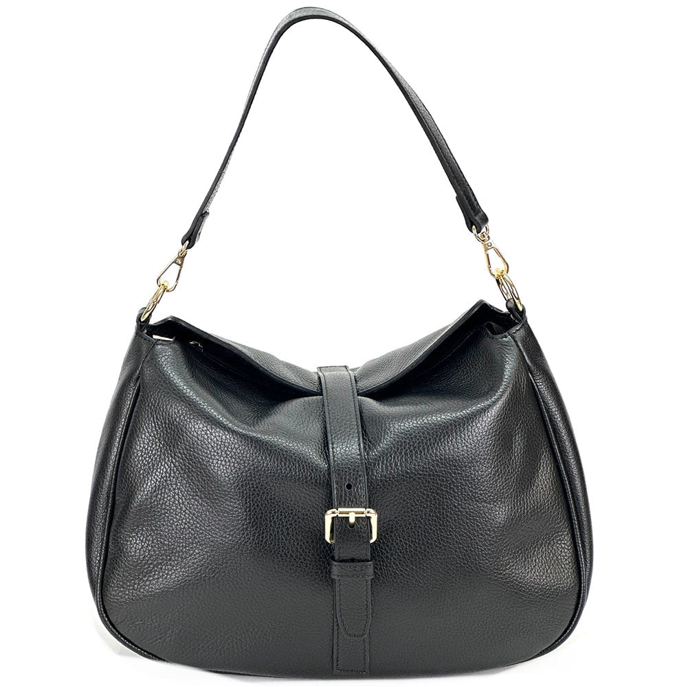 Ardea Cow Leather Shoulder Bag - Leather Italiano